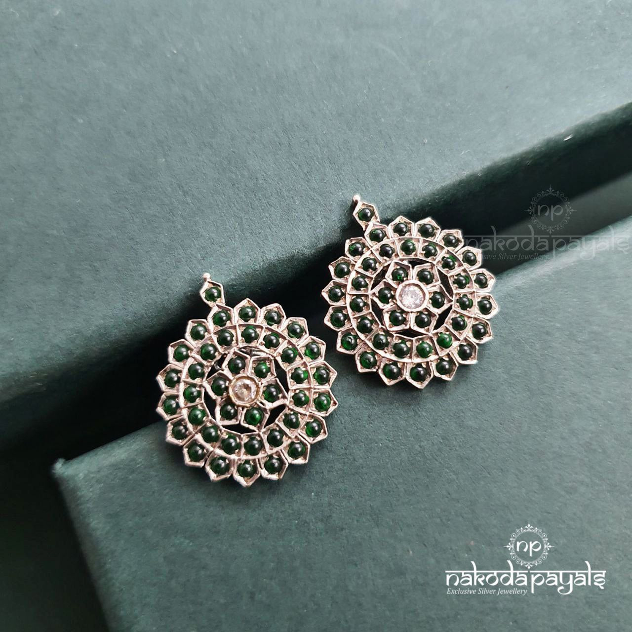 Green Chakra Studs