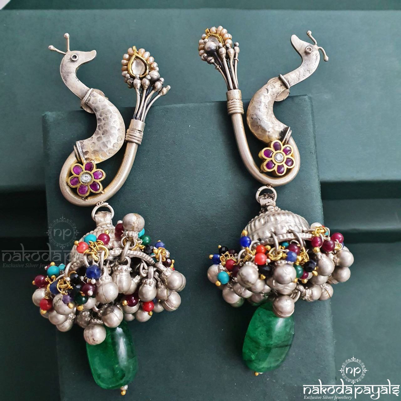 Variegated Heavy Jhumka