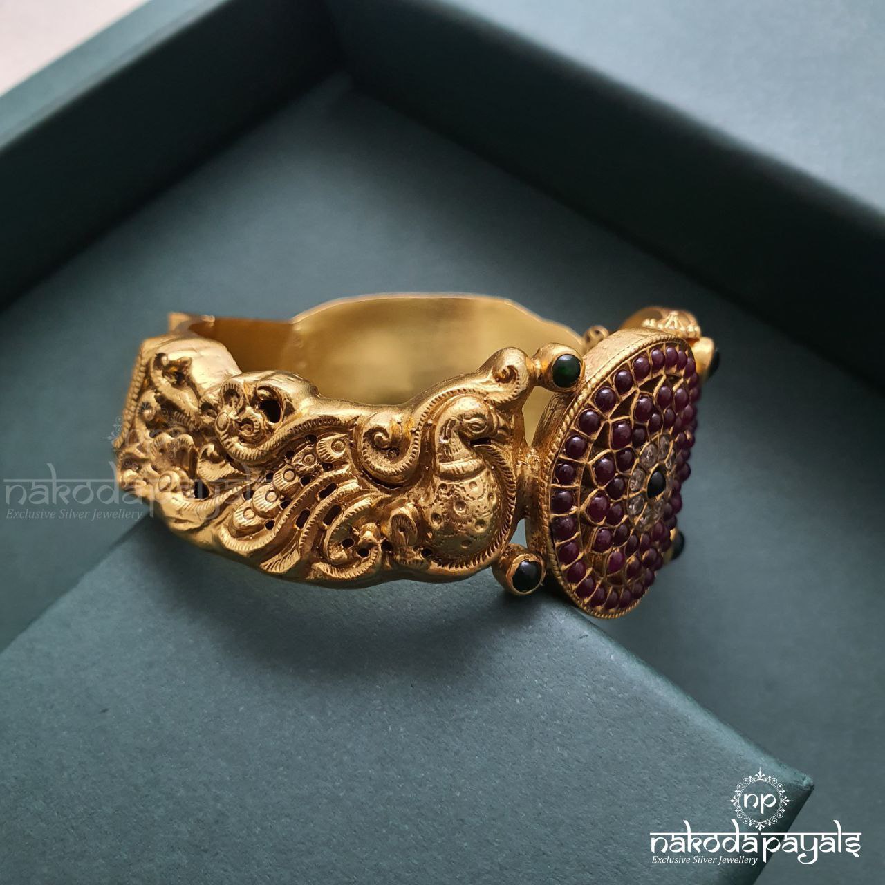 Geometric Floral Kada Single (2.4)