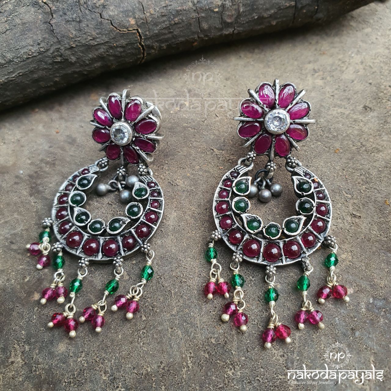 Vintage Kemp Chandbali