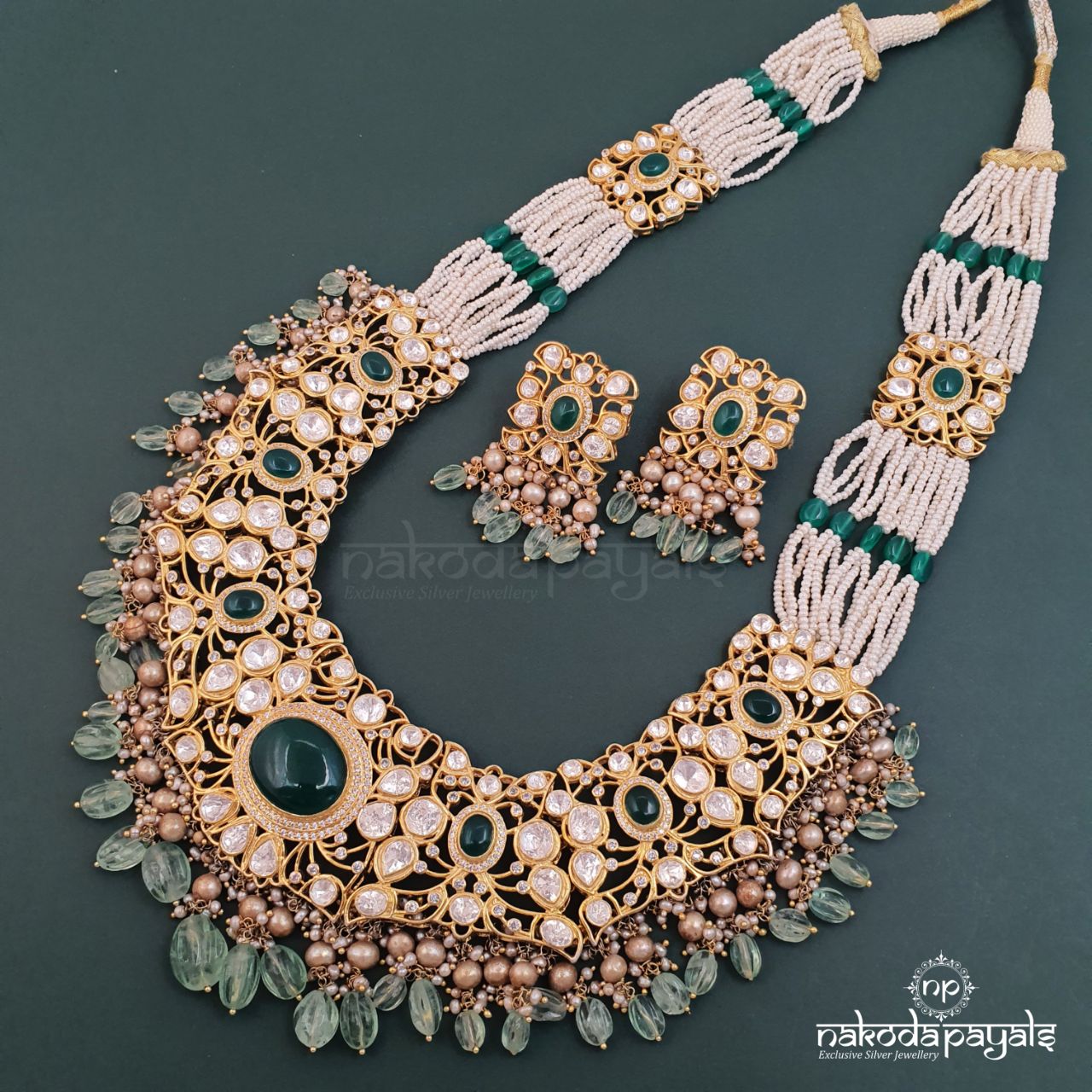 Extraordinaire Moissanite Rani Haar (Gn3272)