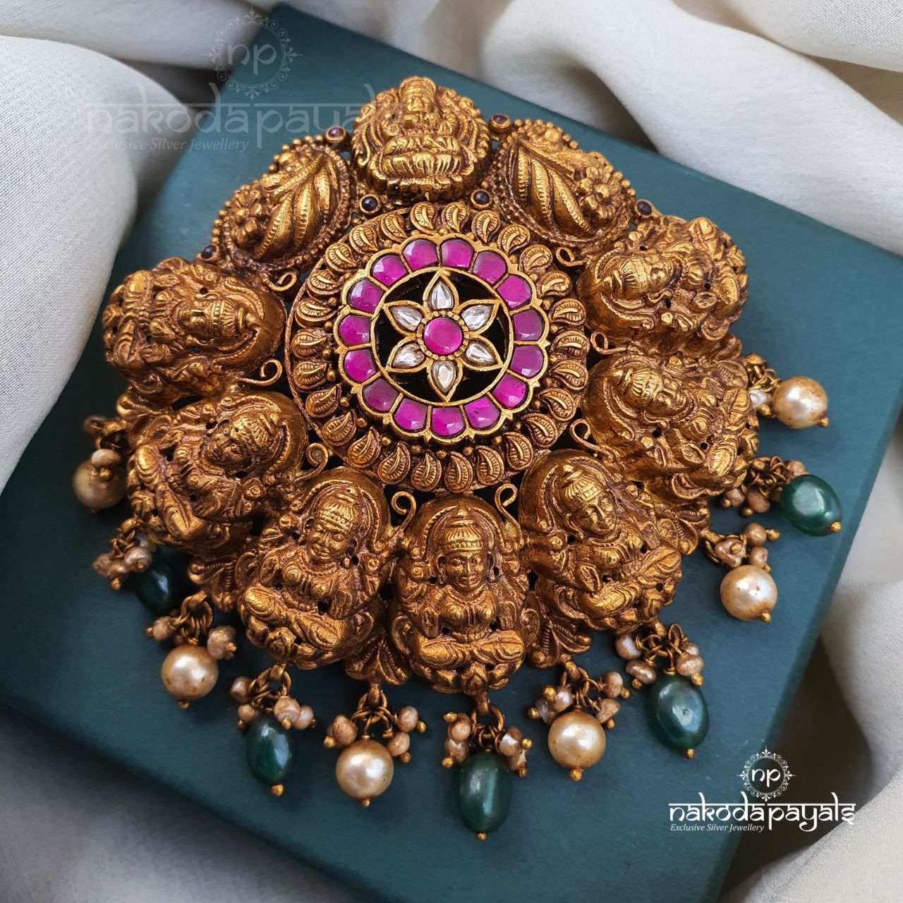 Impressive Lakshmi Pendant