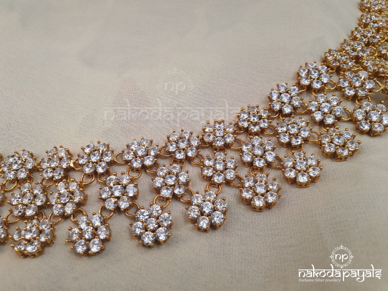 Remarkable Floral CZ Daab