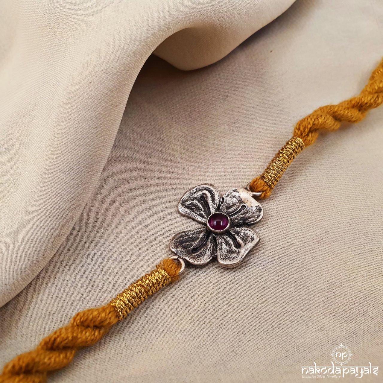 Sober Floral Rakhi R5360