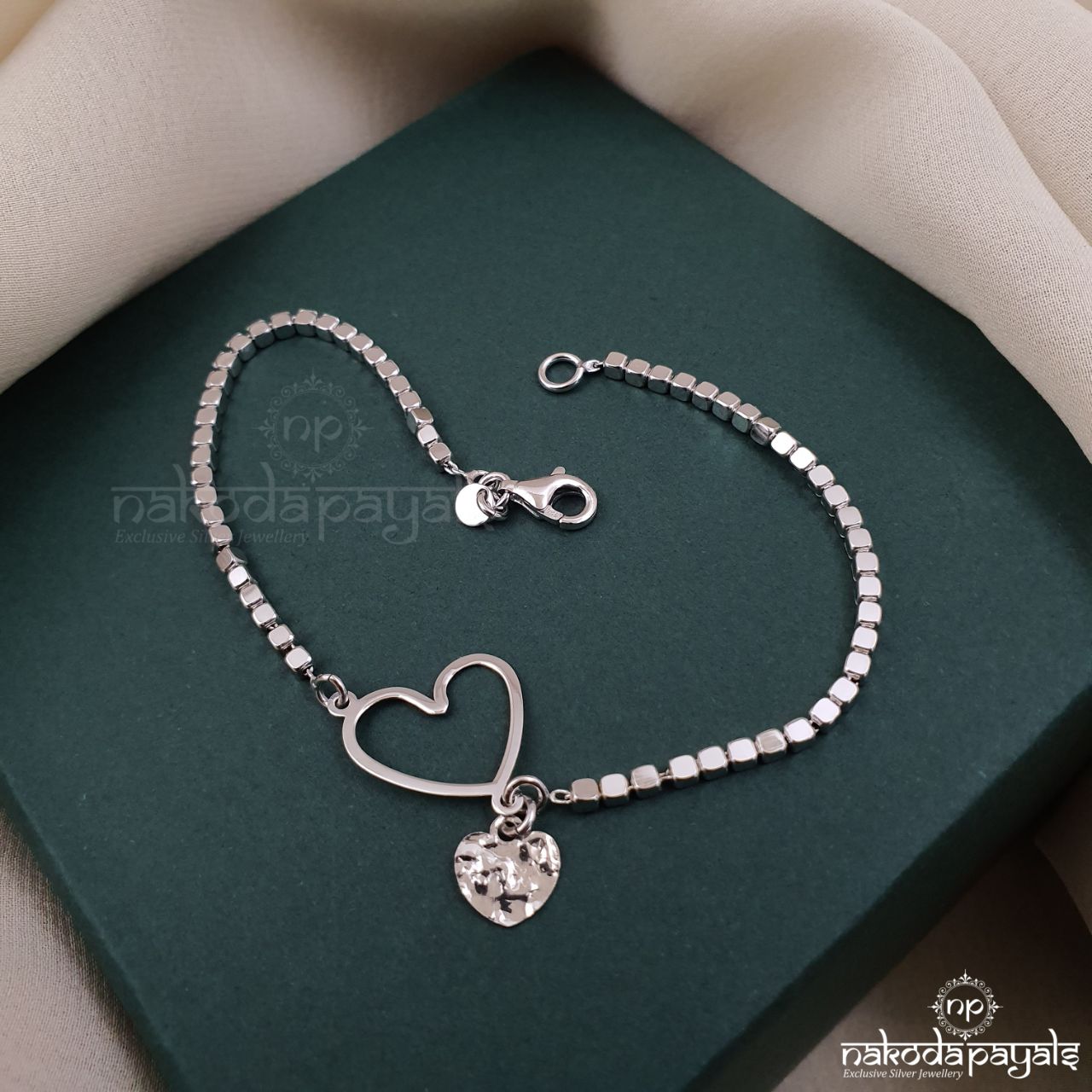 Heart Charm Bracelet