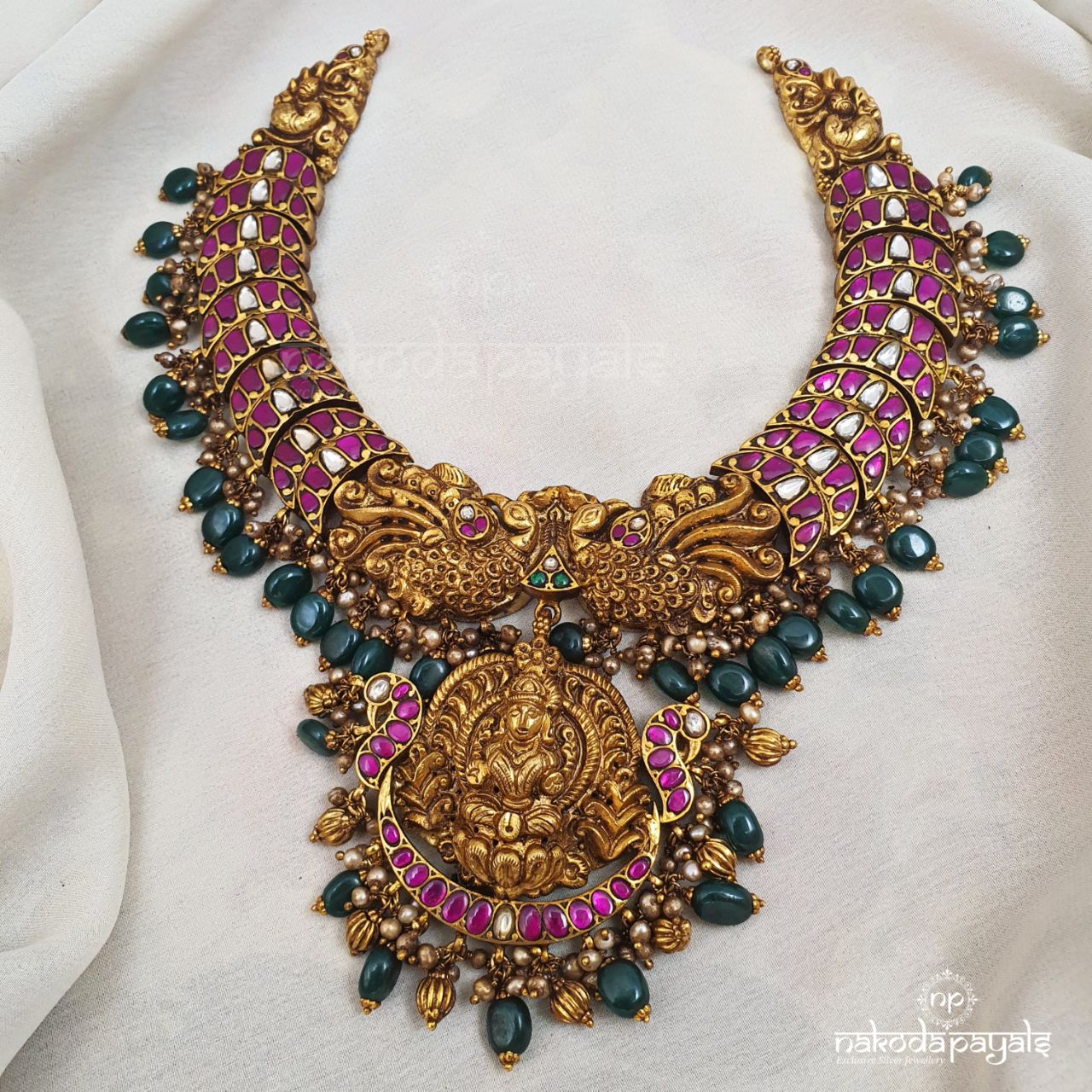 Imperial Kundan Lakshmi Neckpiece (Gn3736)