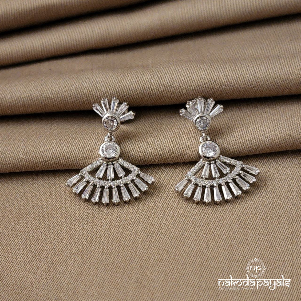 Shimmering CZ Earrings (St1080)