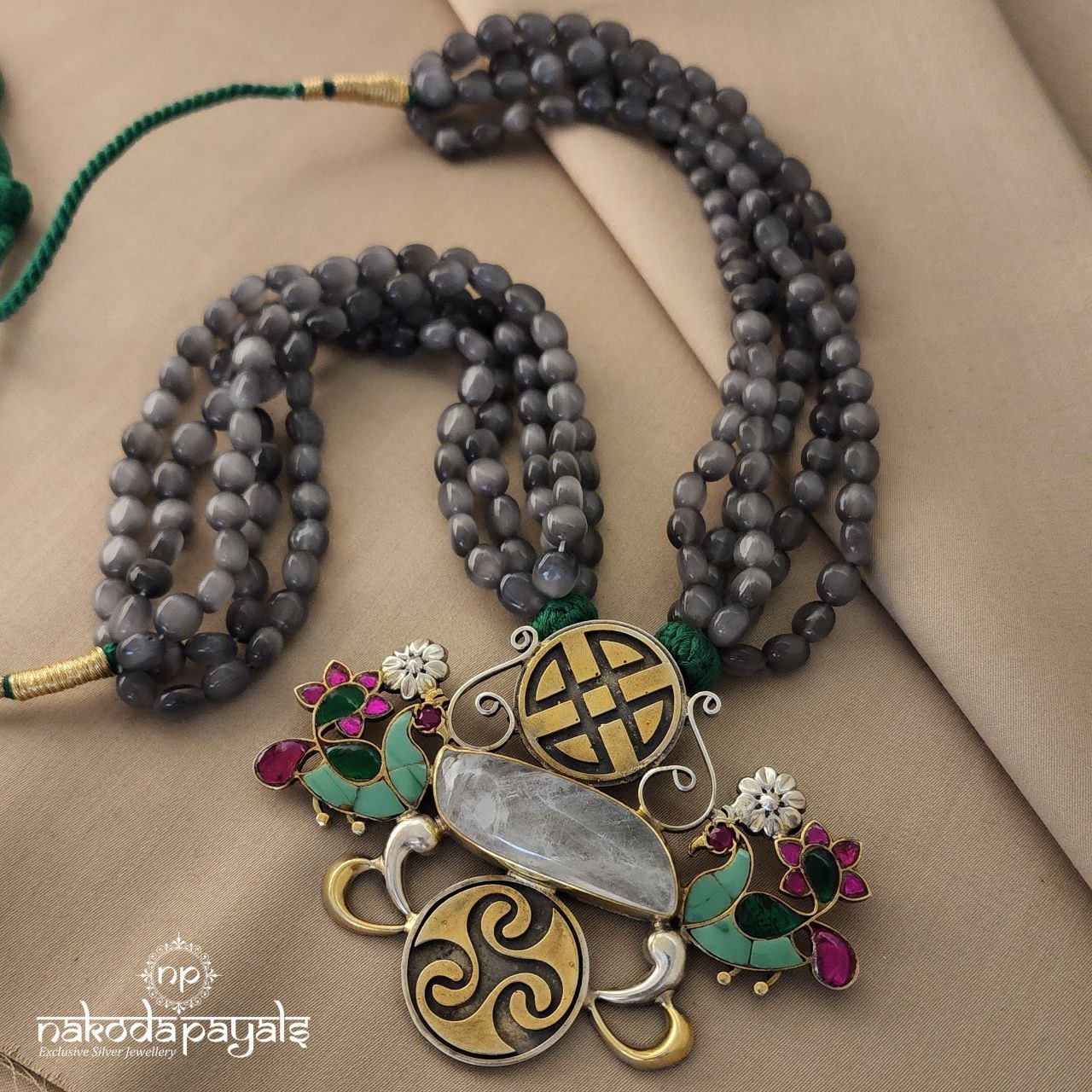 Fetching Peacock Neckpiece (N7115)