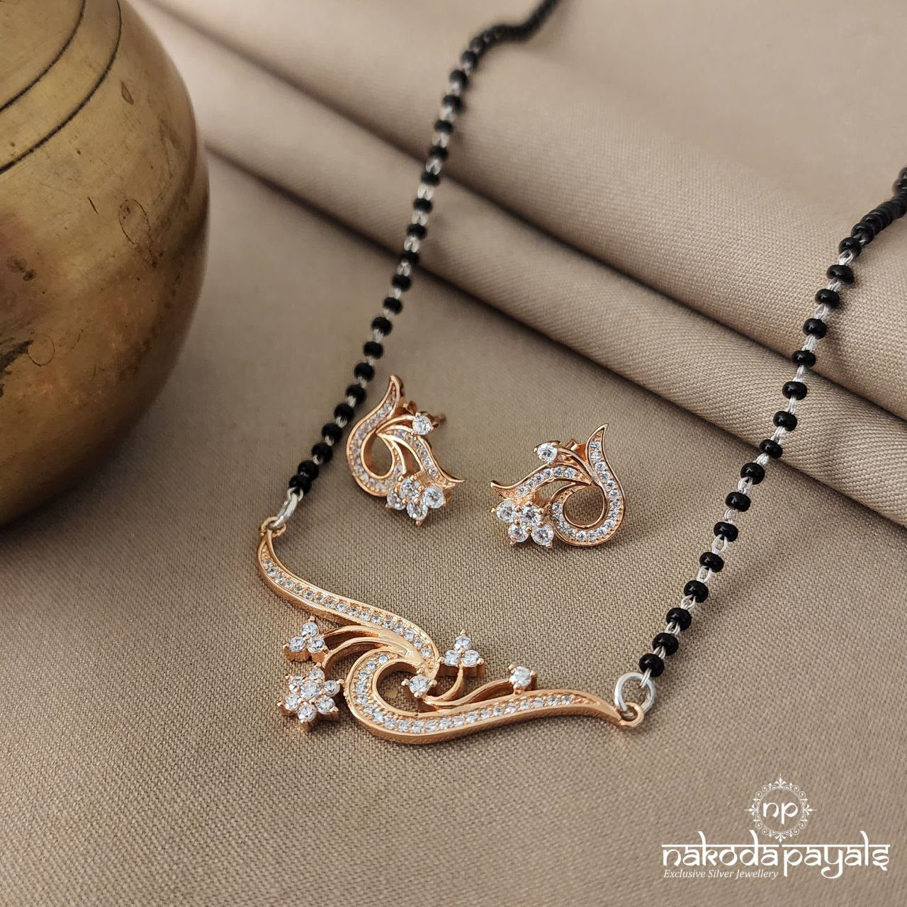 Resplendent Mangalsutra With Earrings (MS0281)