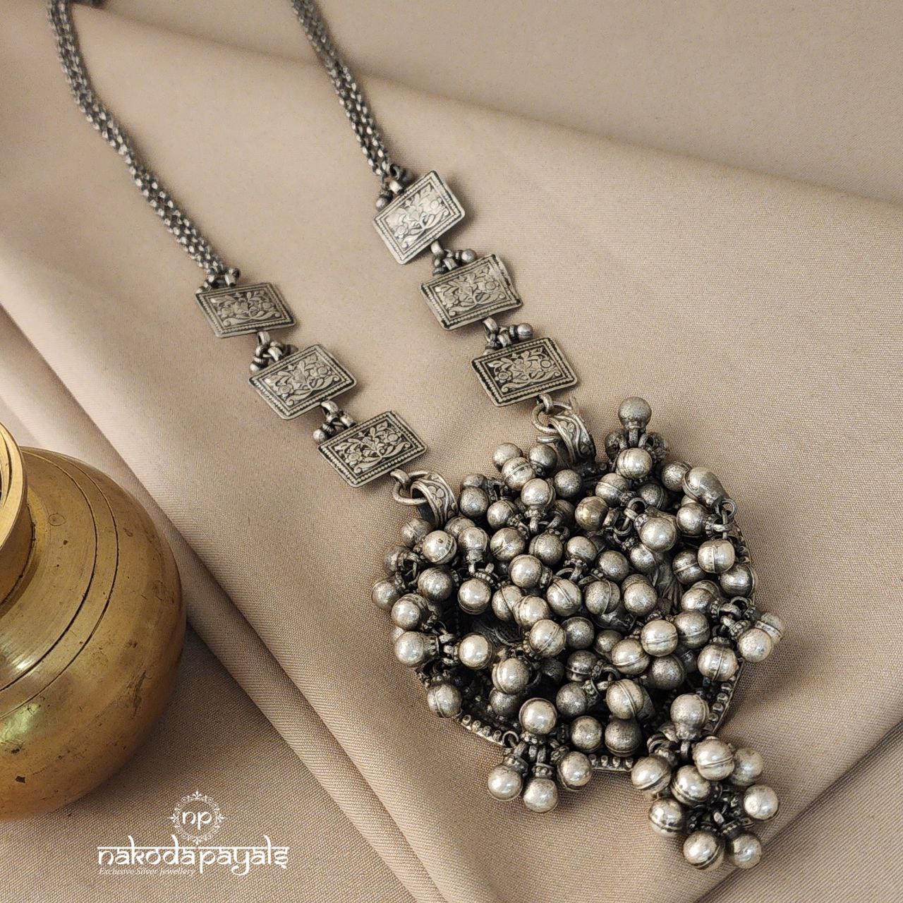 Ghungroo Heart Neckpiece (N7887)