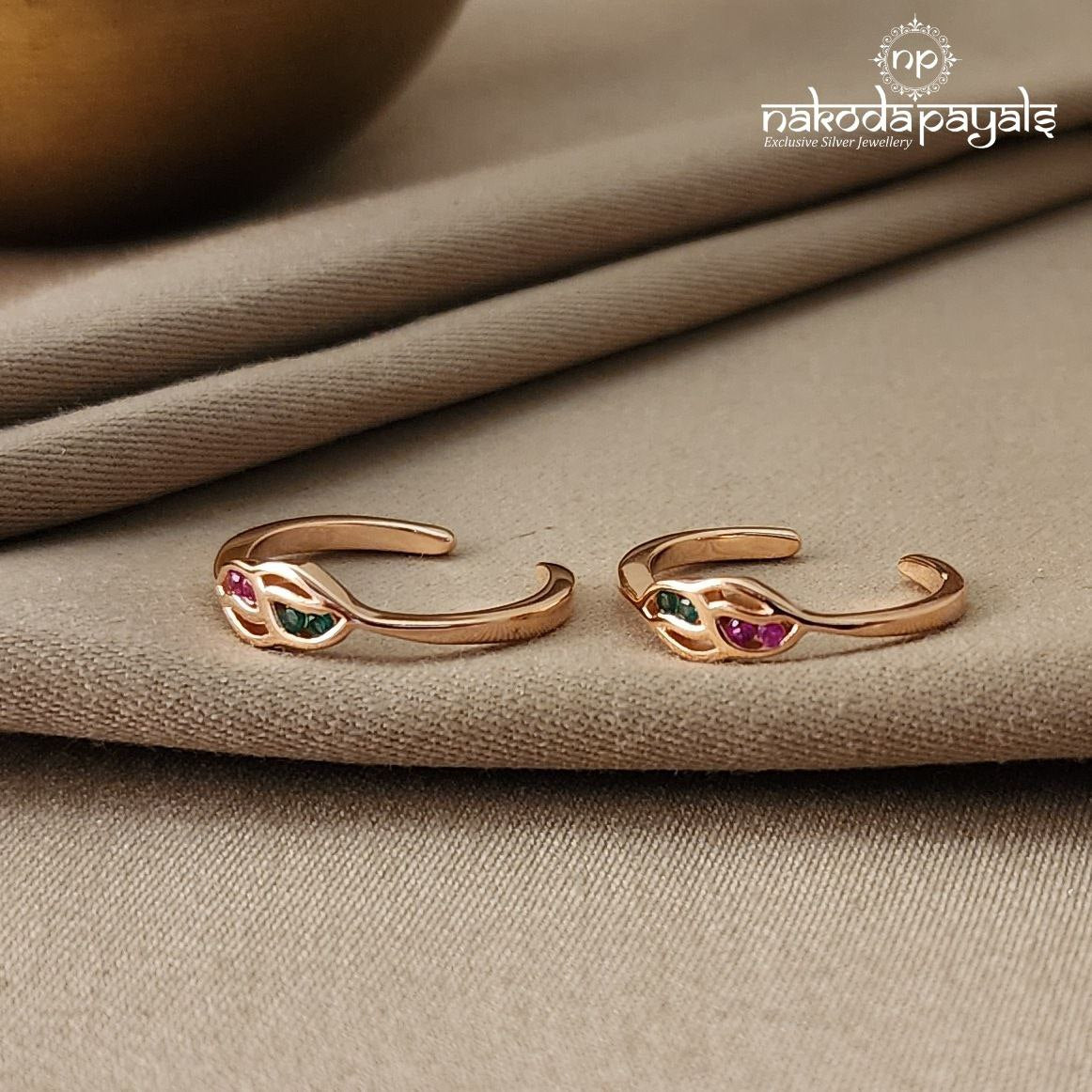 Classy CZ Toerings Pair (T2643)