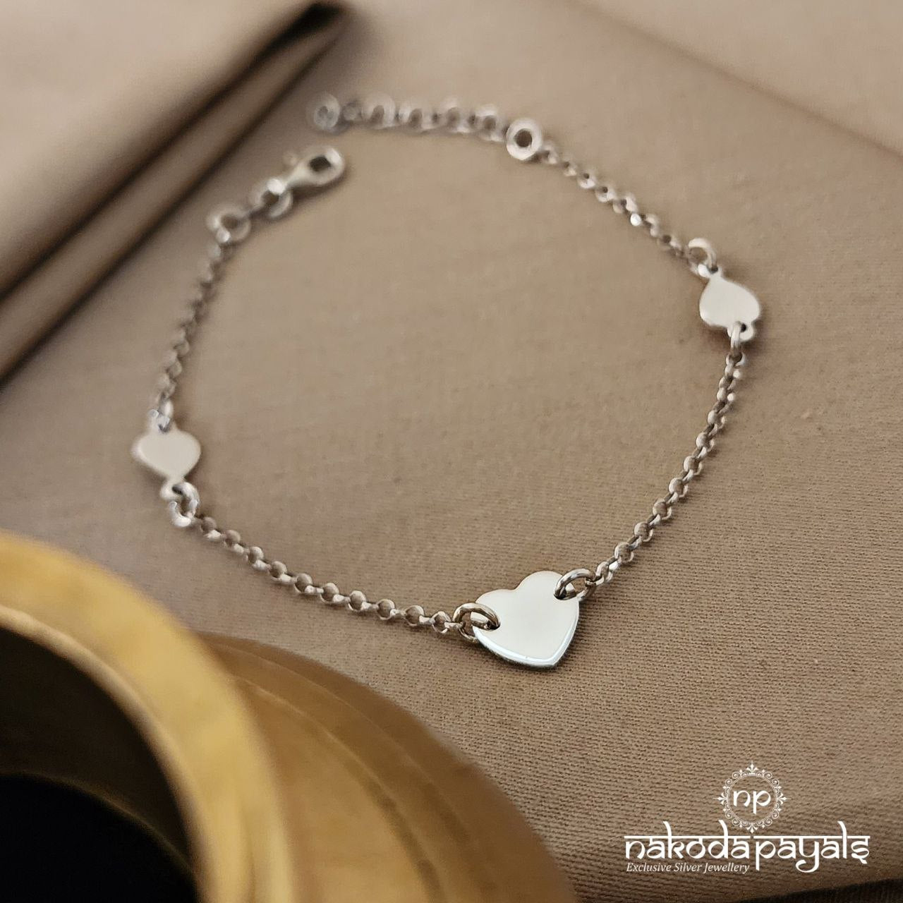 Trio Heart Bracelet (BR1287)