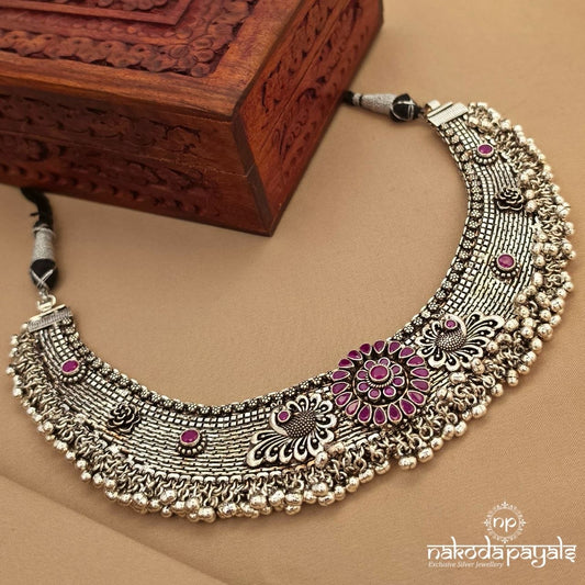 Twin Peacock Neckpiece (N11896)