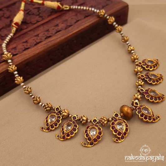 Floral Neckpiece (Gn10308)