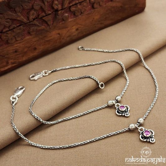 Pink Drop Anklets (A6762)