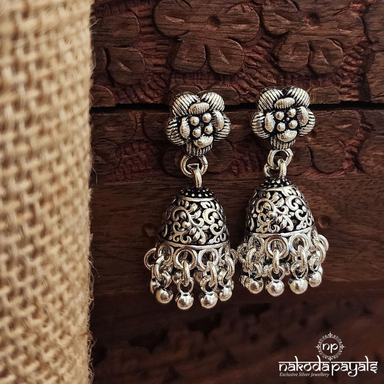 Floral Jhumka (J1392)