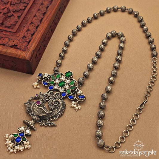 Peacock Ball Kundan Neckpiece (N11755)