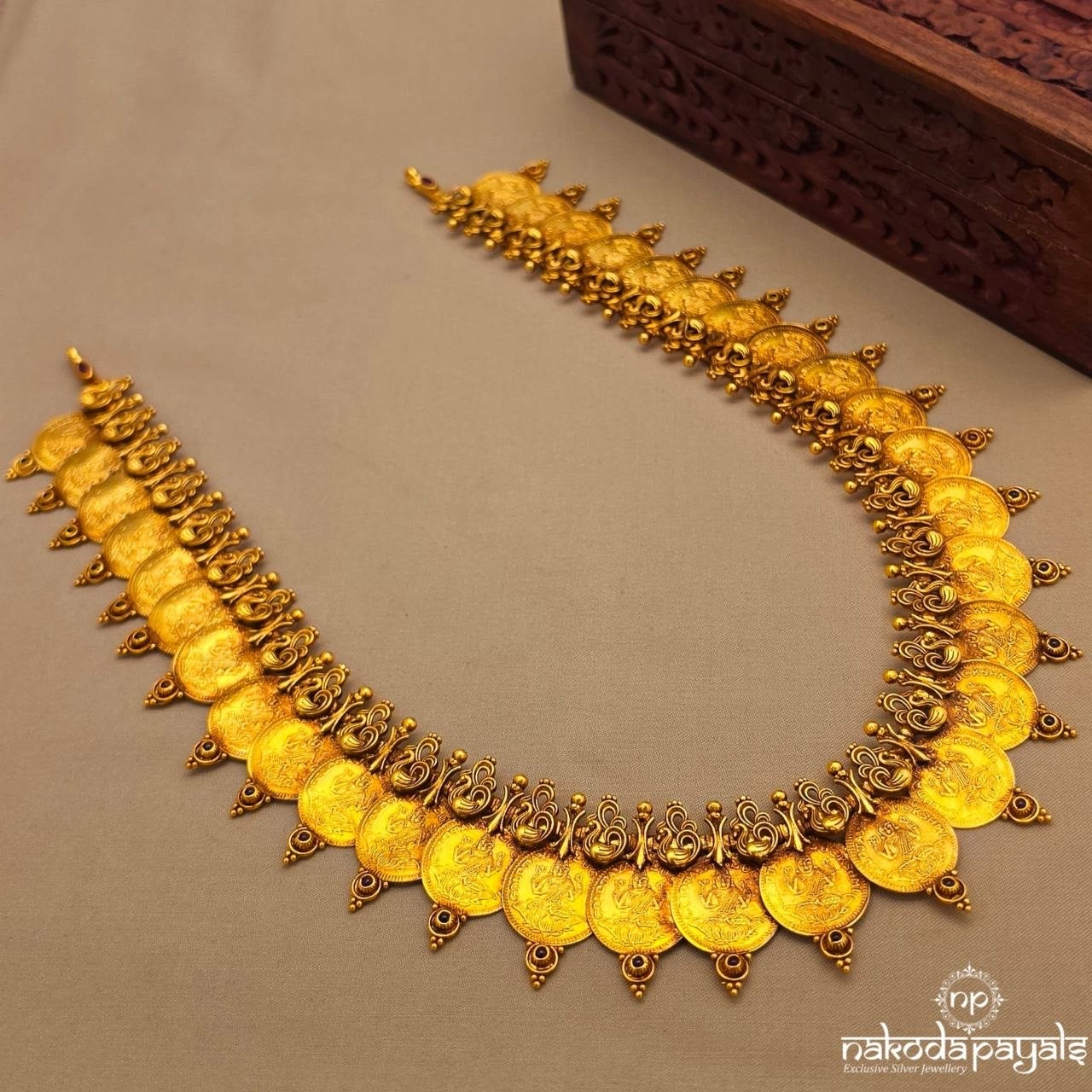 Traditional Kasu Neckpiece (Gn10354)