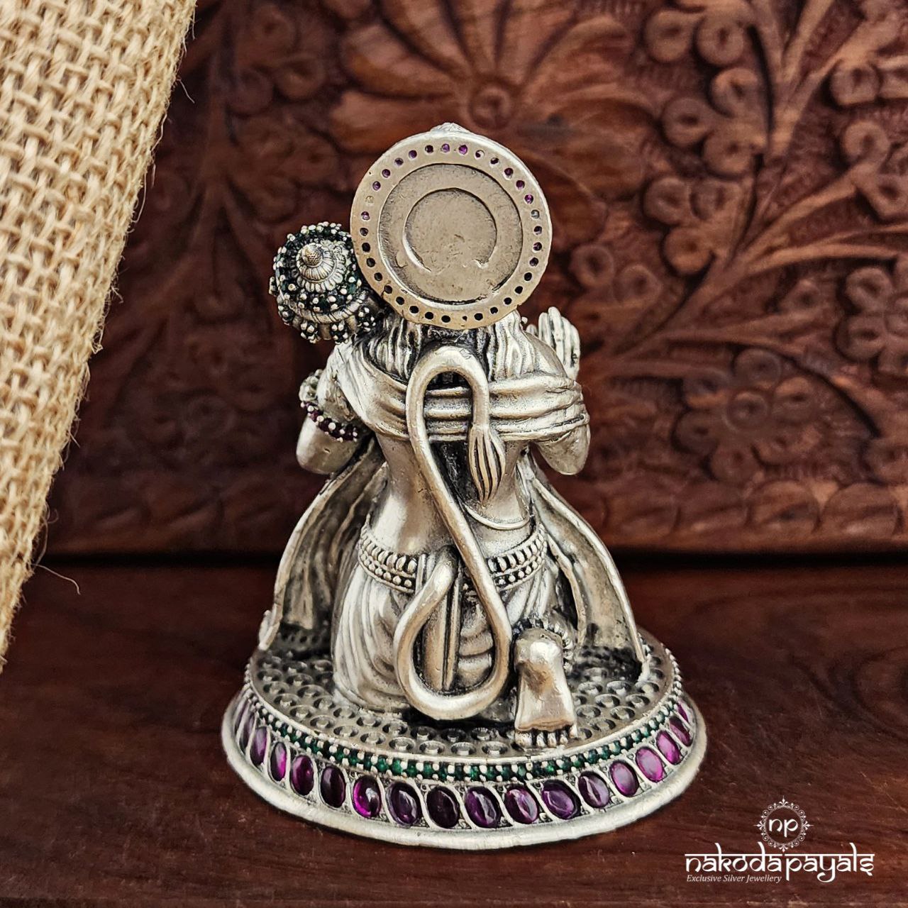 Blessing Oxidised Hanuman Idol (Aa1902)