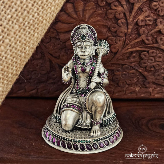 Blessing Oxidised Hanuman Idol (Aa1902)