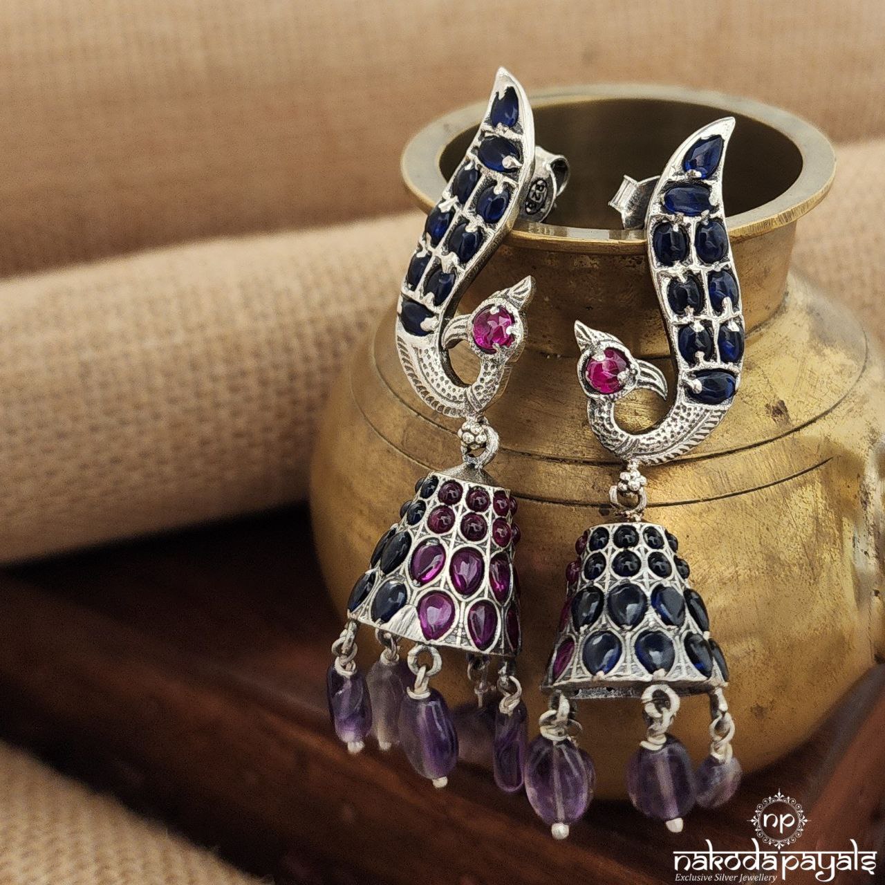 Elegant Peacock Jhumka(J1219)