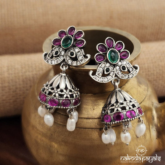 Twin Mango Jhumka (J1301)