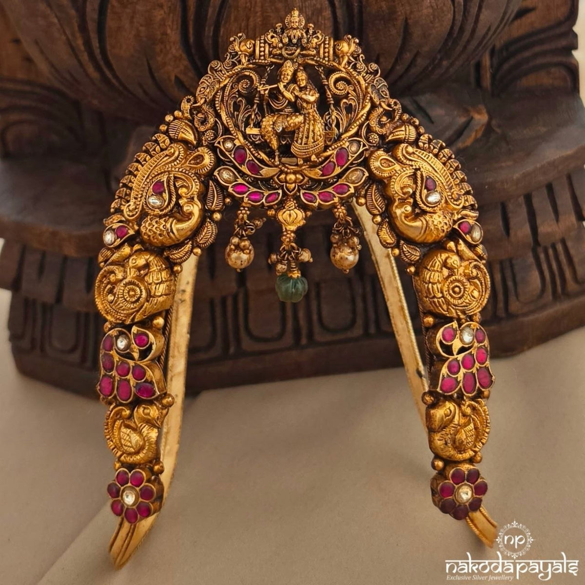 Radhakrishnan Kundan Armlet (Ha0194)