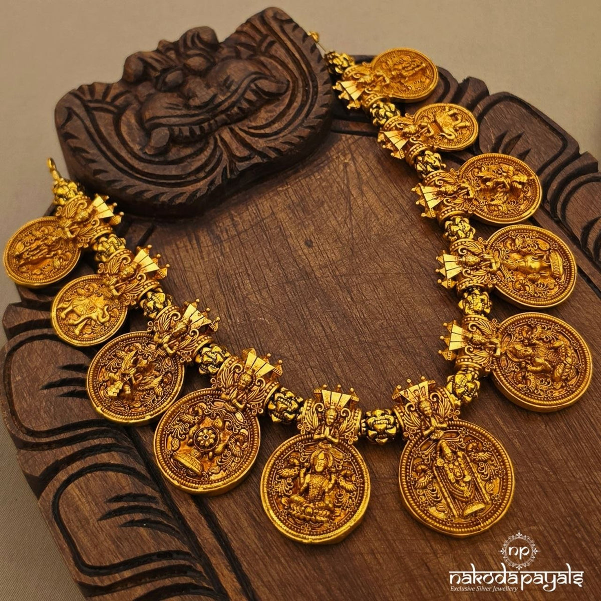Lakshmi Venkateshwara Neckpiece (Gn11116)