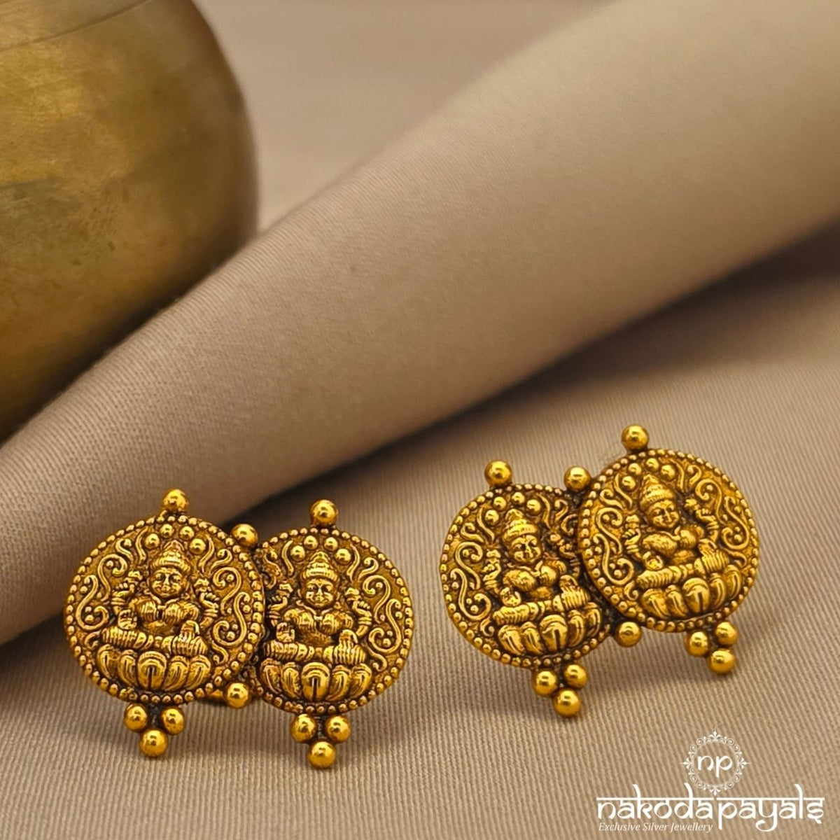 Lakshmi Kasu Earrings (Ge11627)