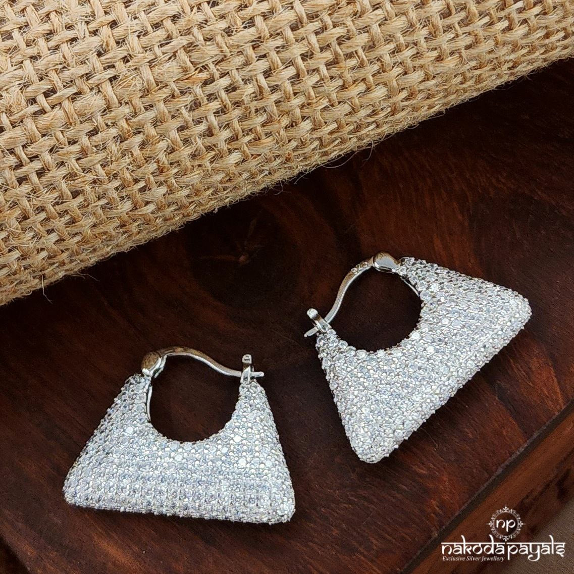 Sparkling Bag Earrings (St3634)