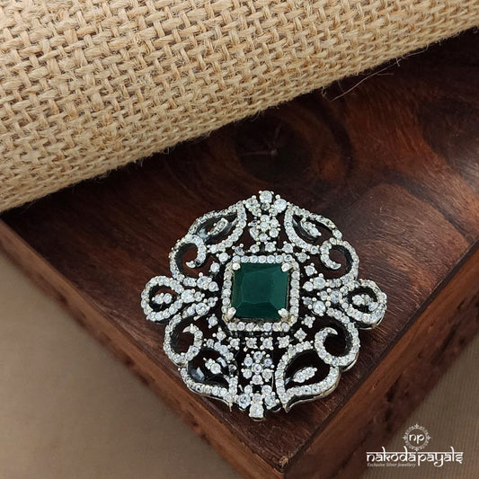 Green Square Pendant (P2550)