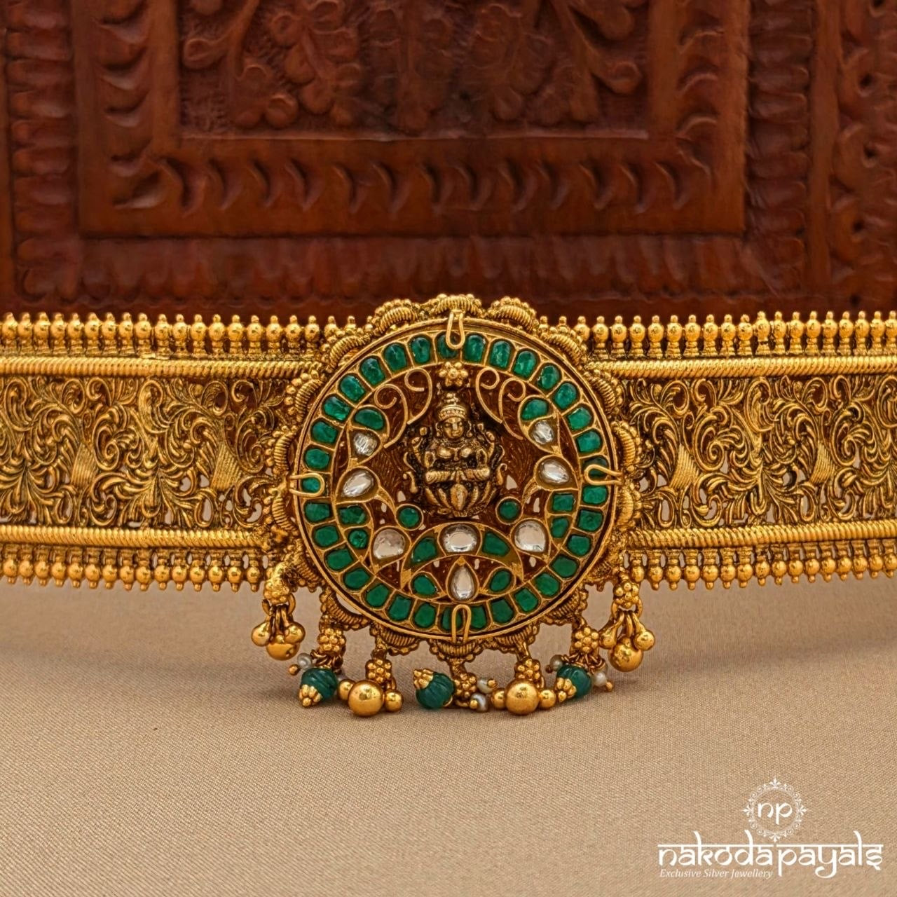 Graceful Green Waistbelt (D0265)