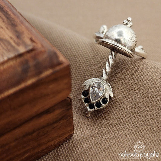 Divine Drop Finger Ring (F2834)