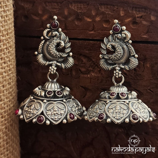 Peacock Jhumka (J1536)