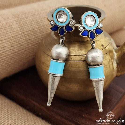 Unique Turquoise Earrings (C3590)