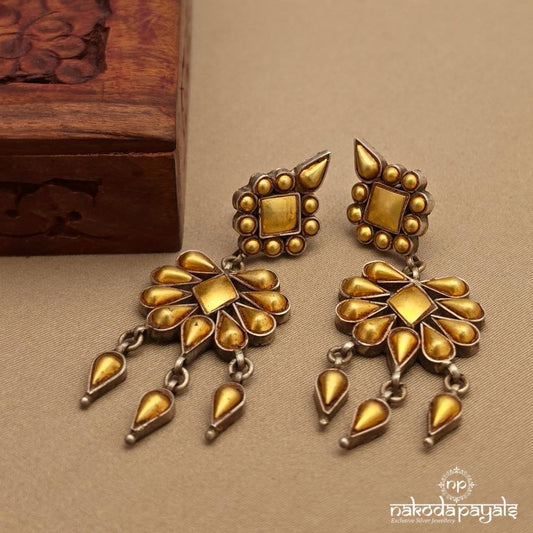 Ruhaniyat Dual Tone Earrings (C4068)