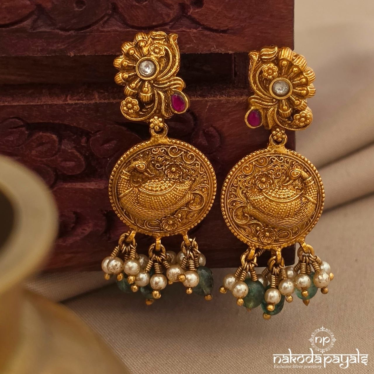 Coined Earrings (Ge10918)