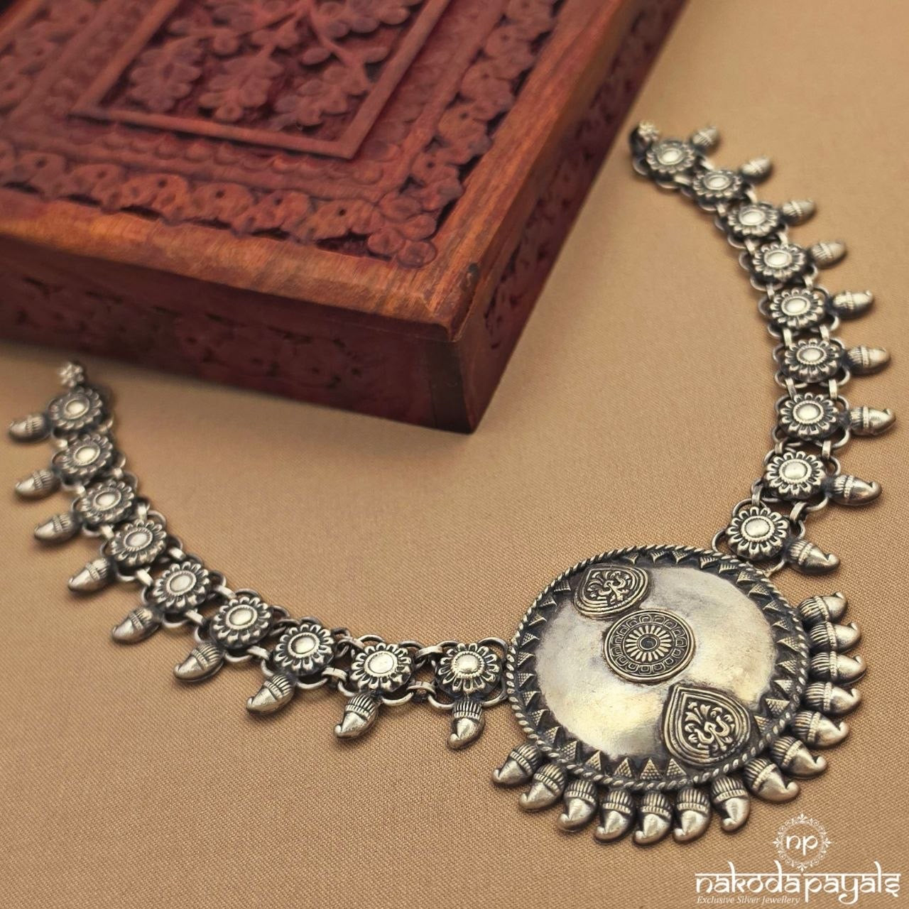 Mango Floral Neckpiece (N11750)