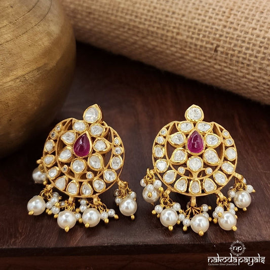 Tiara Spark Moissanite Earrings (Ge9633)