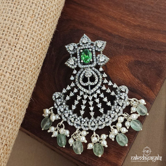 Subtle Green Drops Pendant (P2515)