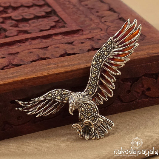 Eye Catching Eagle Brooch (St4064)