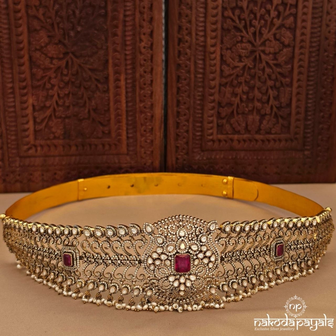 Ruby Moissanite Waistbelt (D0262)
