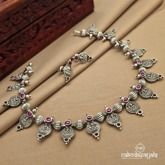 Kemp Lakshmi Neckpiece With Earring (N11834)