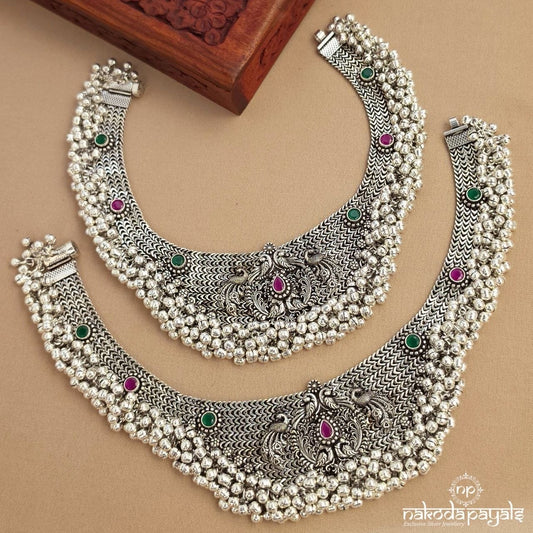 Ruhani Bridal Anklets (A6972)