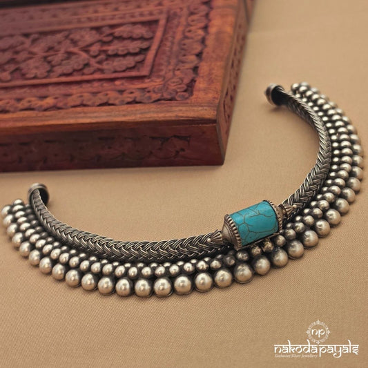 Turquoise Ball Neckpiece (N11746)
