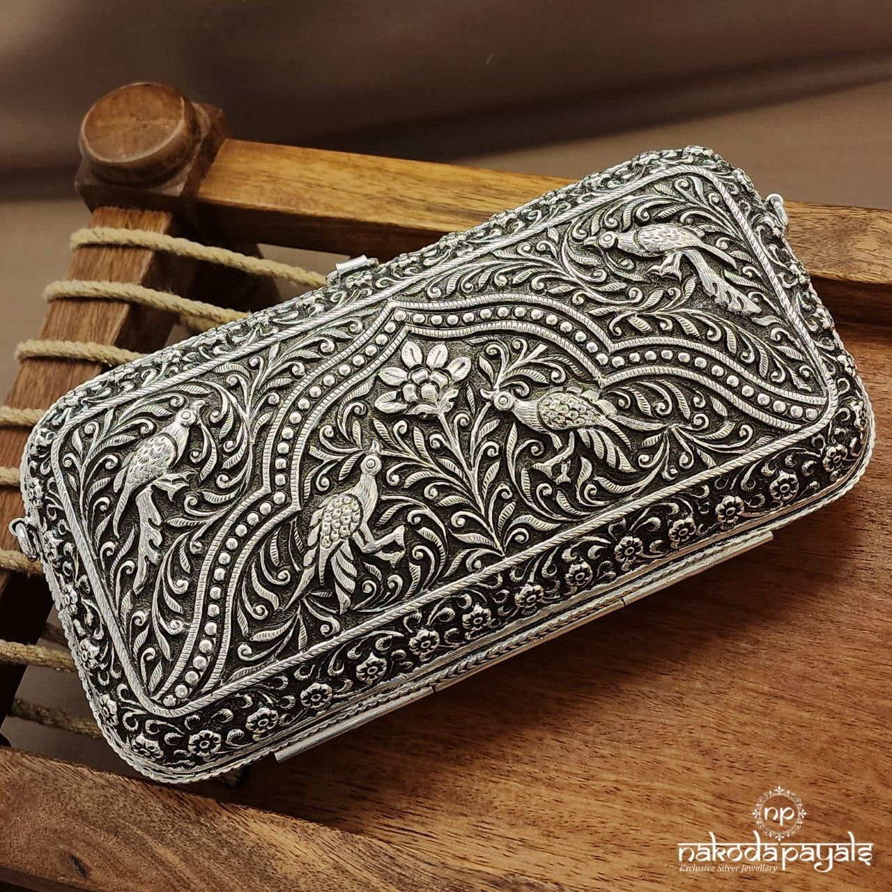 Floral Birdie Clutch (Esa309)