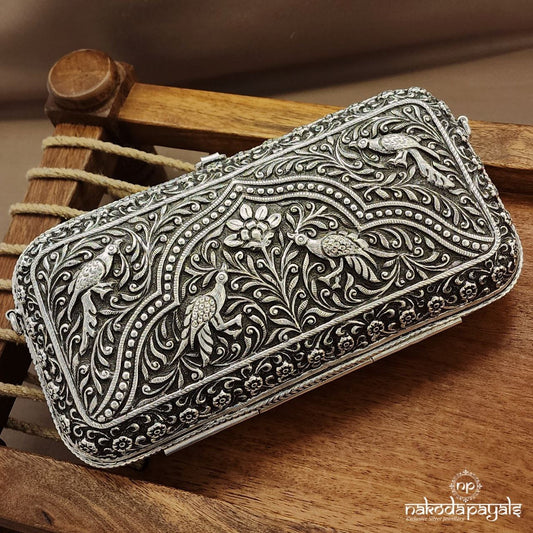 Floral Birdie Clutch (Esa309)