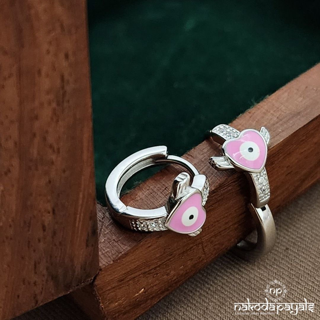 Pink Sweetheart Earrings (St3489)