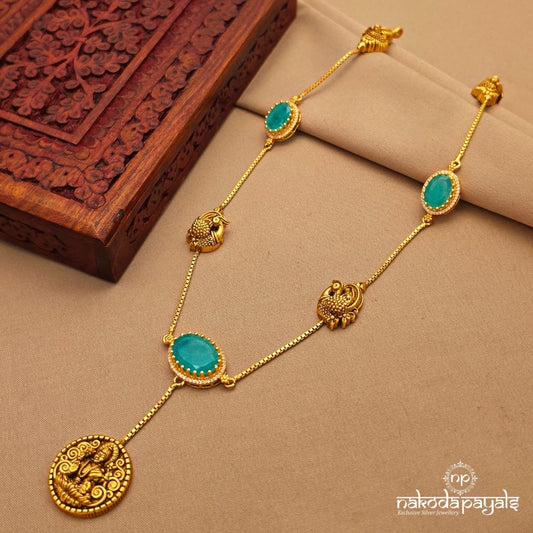 Lakshmi Twin Peacock Neckpiece (Gn10236)