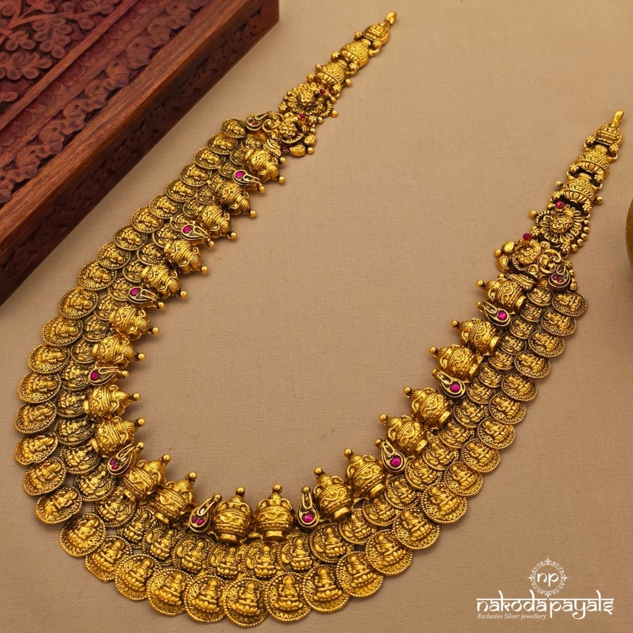 Traditional Kasu Neckpiece (Gn10425)
